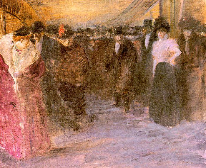 Jean-Louis Forain Music Hall oil painting picture